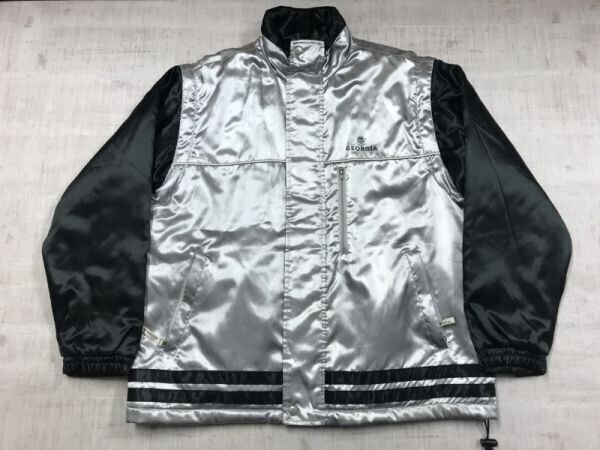 ジョージア GEORGIA 缶コーヒー 懸賞 グッズ 企業物 サテン光沢 バイカラー ビッグシルエット 中綿ジャケット メンズ ポリエステル100% F拍卖