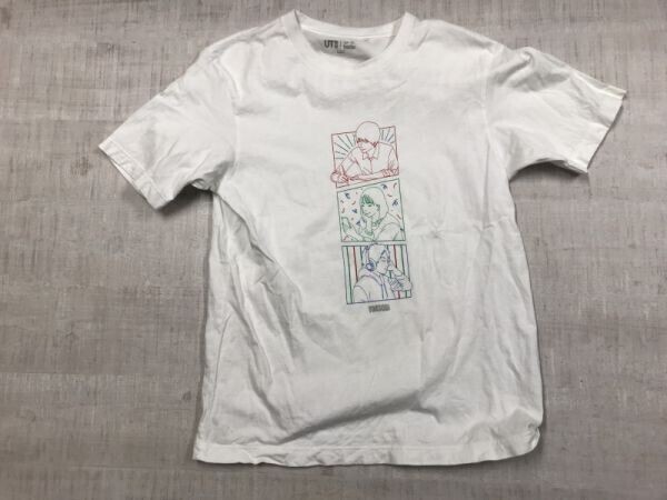 ユニクロ UNIQLO UT × YOASOBI ヨアソビ アーティスト 邦楽 グッズ コラボ 半袖Tシャツ カットソー レディース S 白拍卖
