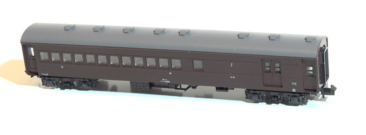 【H56N08】KATO「No.510 スハニ35茶 東シナ表記」ケースなし 旧型客車 中古Nゲージ ジャンク カトー拍卖