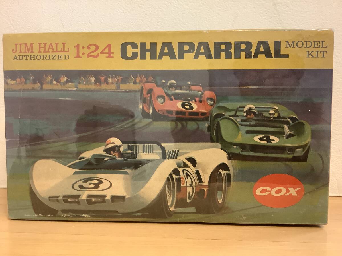 シュリンク未開封 COX 1/24 シャパラル チャパラル 2A JIM HALL CHAPARRAL コックス アメプラ モデルキット プラモデル拍卖