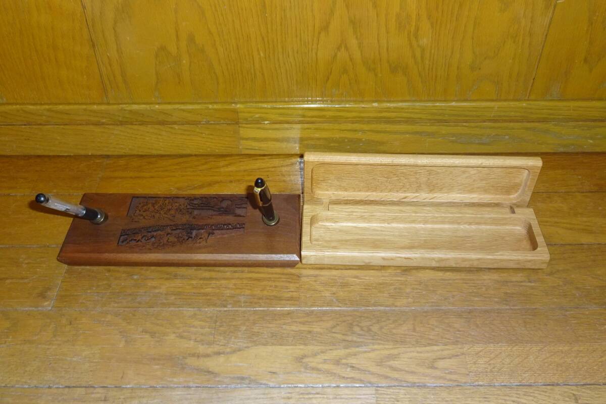 天然木ペンケース オールナットペン立 オールナット ナラ材?拍卖