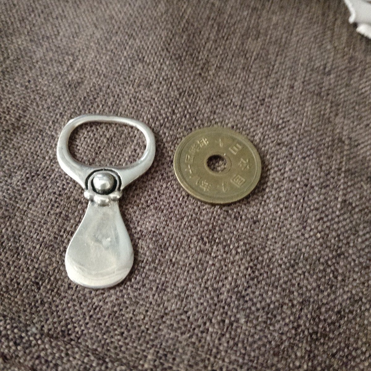 プルトップ ペンダント 925 ヴィンテージ シルバー キーホルダー シルバー レトロ拍卖