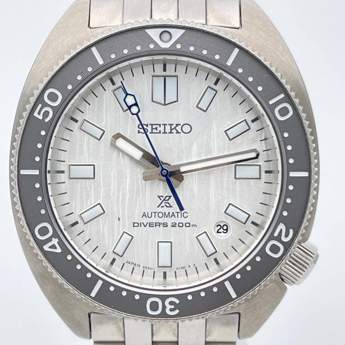 セイコー プロスペックス SBDC187 自動巻 替えベルト 箱付 シルバー文字盤 限定5000 腕時計 SEIKO ◆2008拍卖