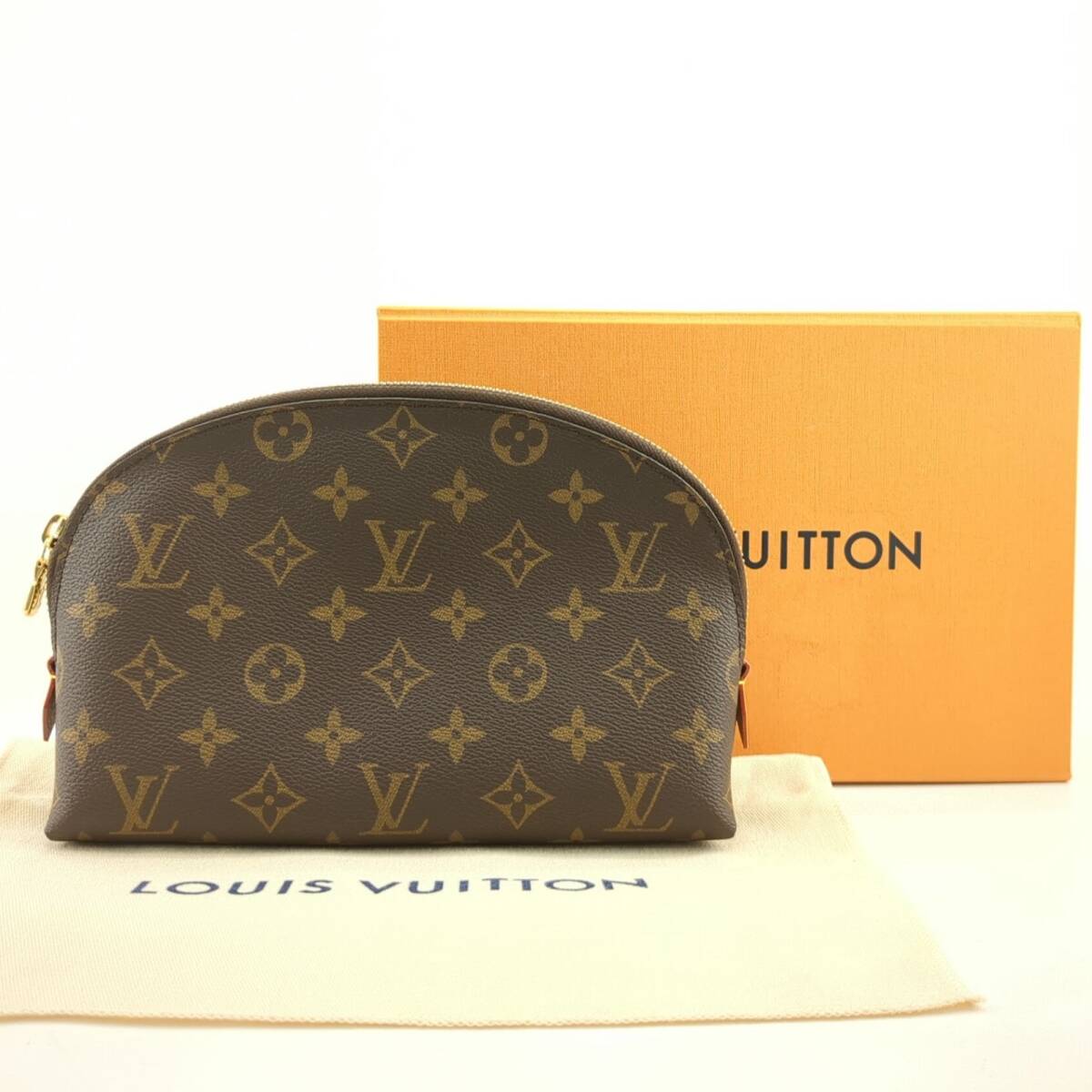美品】 LOUIS VUITTON M47353 化粧ポーチ ポシェット・コスメティックGM 箱・袋付き ICタグ確認済み ルイヴィトン ◆2005拍卖
