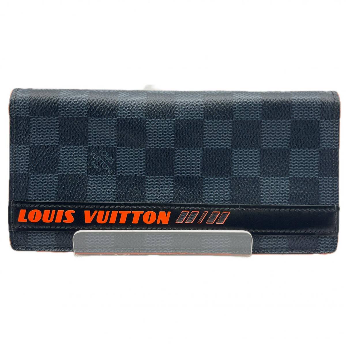 LOUIS VUITTON ルイ ヴィトン 2つ折り財布 N60240 ダミエ ポルトフォイユ ブラザ TA1100 ◆2006拍卖