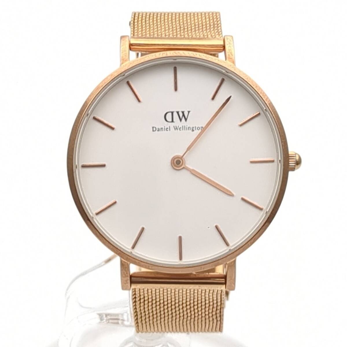 ダニエルウェリントン プチメルローズ B32R1 クオーツ レディース 腕時計 ホワイト文字盤 Daniel Wellington ◆2005拍卖