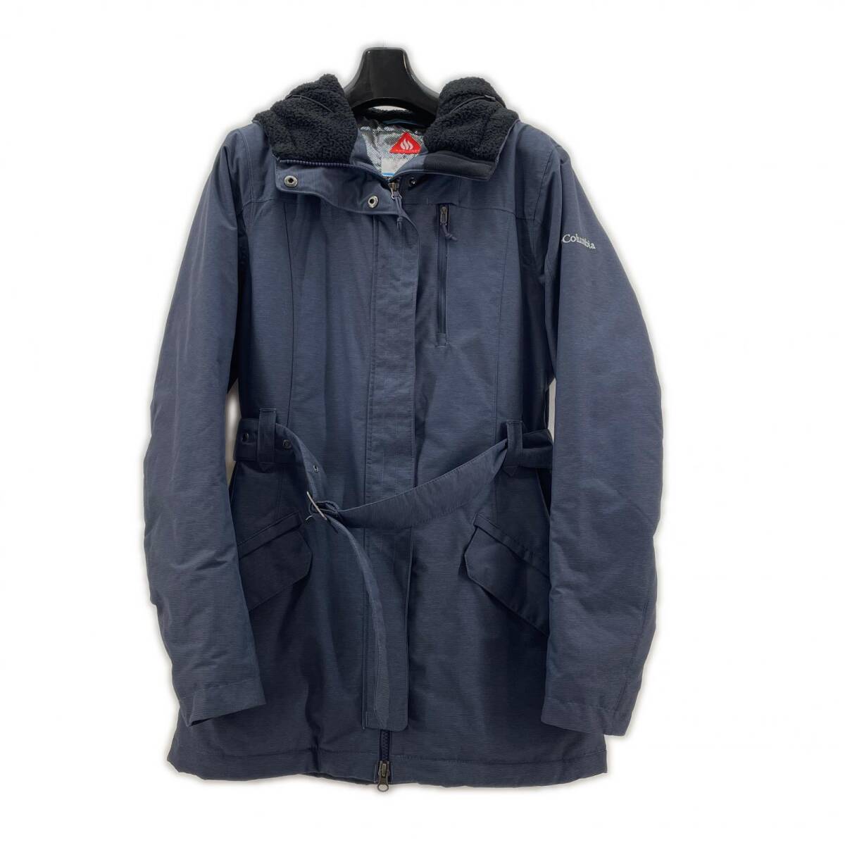 コロンビア 中綿ジャケット SIZE S ネイビー メンズ 古着 Columbia 中古 ◆2015拍卖