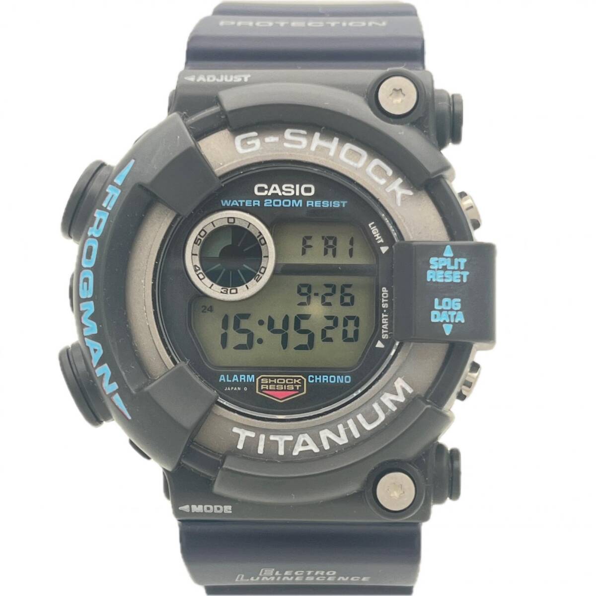 CASIO G-SHOCK カシオ ジーショック 腕時計 DW-8200 クォーツ フロッグマン ◆2006拍卖