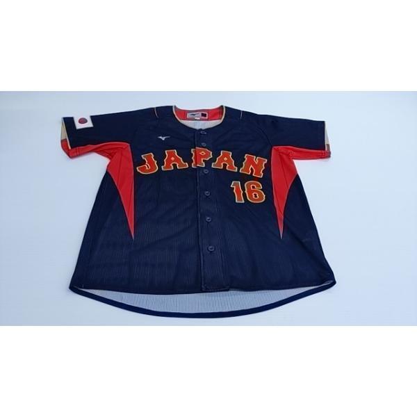 【中古良品】MIZUNO ネイビー SIZE M 大谷翔平 侍ジャパンユニフォーム 2023 WORLD BASEBALL CLASSIC ◆2011拍卖