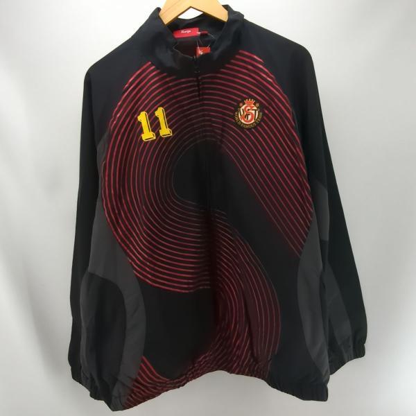 シュプリーム Sロゴ トラックジャケット サイズ XL メンズ ブラック レッド 24AW Supreme トップス 古着 ◆2009拍卖