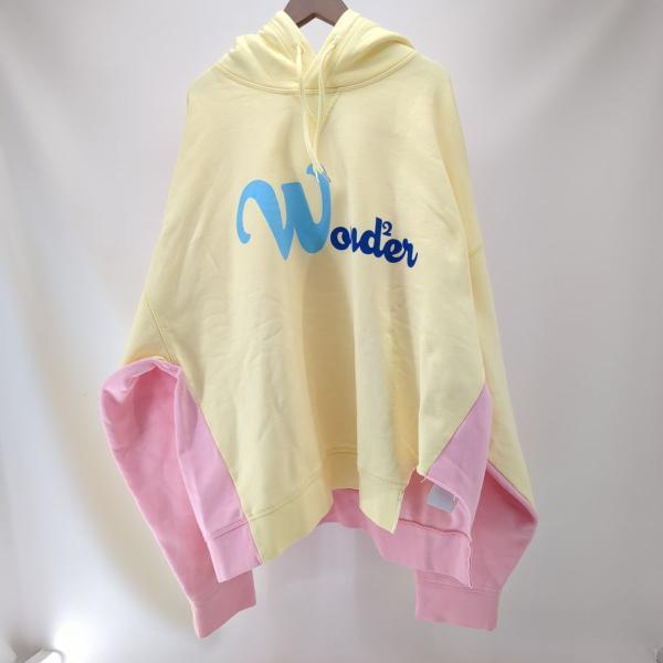 ディースクエアード パーカー サイズ M 切り替え ロゴ イエロー S71GU0502 メンズ DSQUARED2 古着 中古 ◆2009拍卖