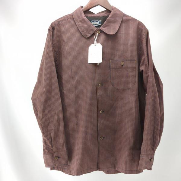 ロストコントロール 長袖シャツ メンズ チェック レッド ネイビー L20S1-2017 LOST CONTROL 古着 中古 ◆2009拍卖