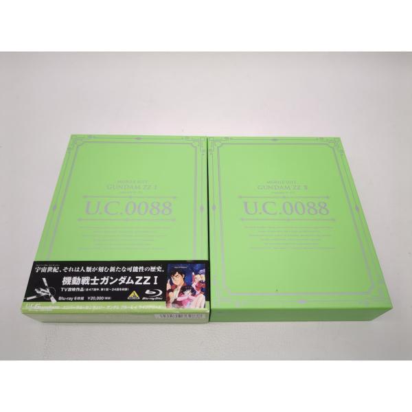Blu-ray 機動戦士ガンダムZZ メモリアルボックス PartT+IIセット U.C.0088 ブルーレイ ◆2001拍卖