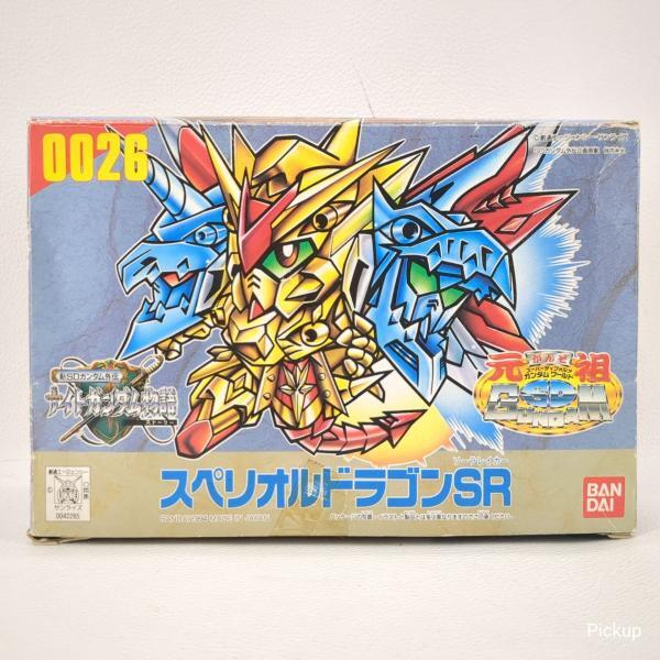 【未組立】 新SDガンダム外伝 ナイトガンダム物語 スペリオルドラゴンSR 箱ダメージ有 バンダイ プラモデル ガンプラ 0026 ◆2003拍卖