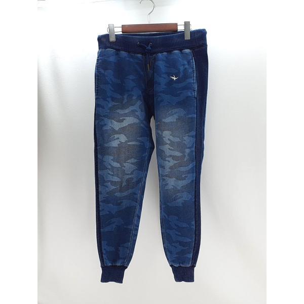 ウノ ピウ ウノ クヴァーレ トレ リラックス メンズ カモフラパンツ サイズS ブルー 1piu1uguale3 relax ◆2004拍卖
