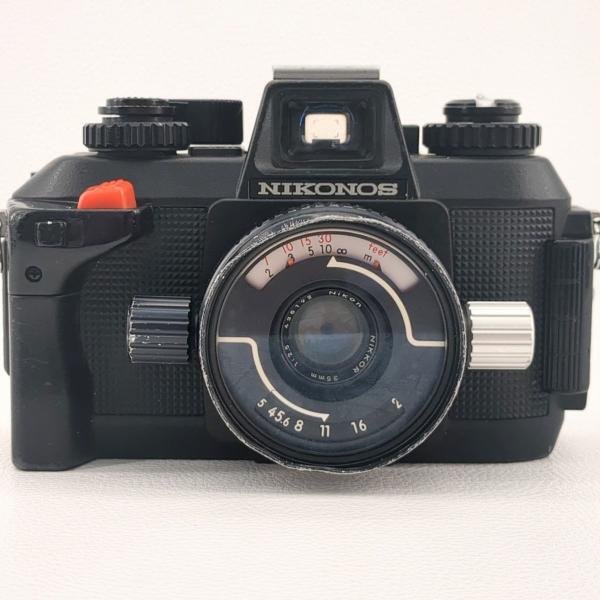 現状渡】 ニコン NIKON NIKONOS IV-A ブラック Nikkor 35mm f2.5 Nikkor 80mm ニコノス 水中カメラ シャッターOK ◆2005拍卖