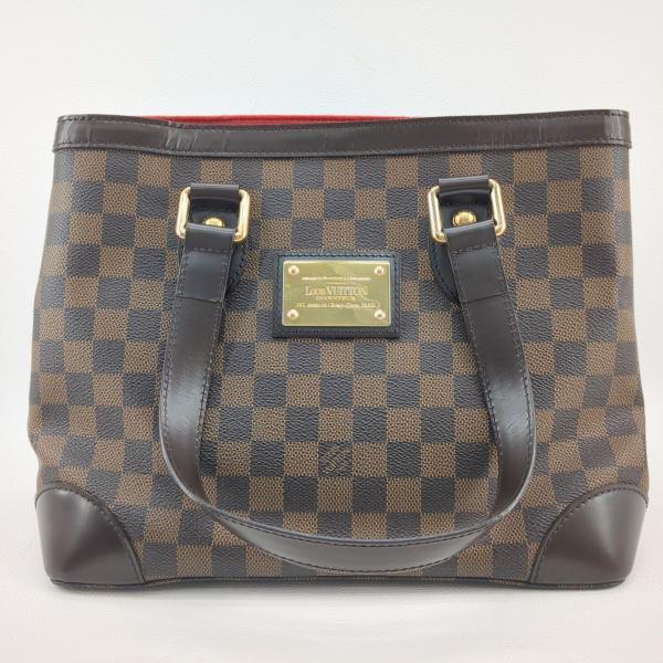 ルイヴィトン ダミエ エベヌ ショルダー トートバッグ ハムステッドPM N51205 LOUIS VUITTON ユニセックス ◆2005拍卖