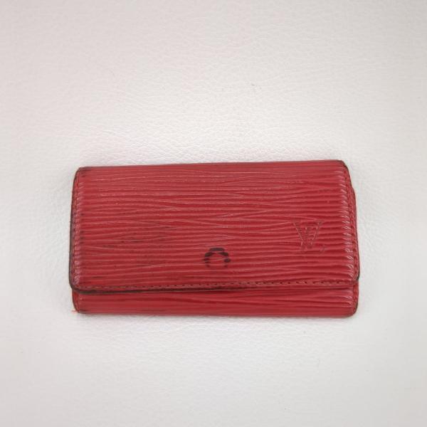 ルイヴィトン ミュルティクレ4 キーケース M63827 4連 エピ レザー カスティリアンレッド LOUIS VUITTON ◆2005拍卖