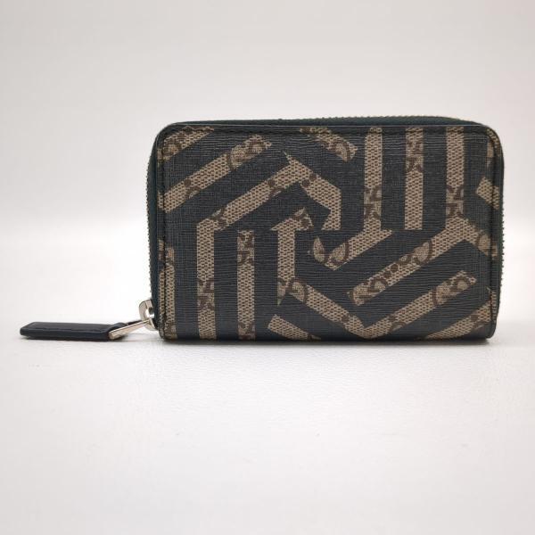 グッチ コインケース GGカレイド 411817 ブラック×ベージュ カードケース GUCCI ◆2006拍卖