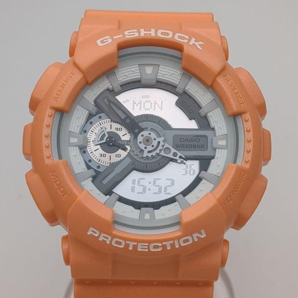 カシオ ジーショック 腕時計 GA-110SG-4AJF クォーツ オレンジ デジアナ G-SHOCK CASIO ◆2006拍卖