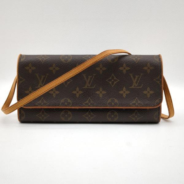 ルイヴィトン ポシェット ツインGM M51852 モノグラム ショルダーバッグ FL0091 LOUIS VUITTON ◆2006拍卖