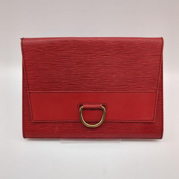 ルイヴィトン クラッチバッグ エピ イエナ レッド 883.VI セカンドバッグ LOUIS VUITTON ◆2006拍卖
