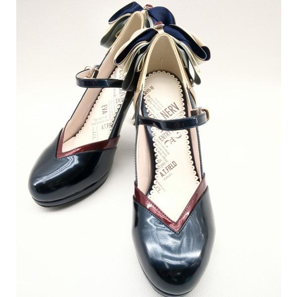 マイラクラシック×エヴァンゲリオン アイコニックシューズオブジェ パンプス 渚カヲルモデル SIZE 39 E10-EVA-10PACV ◆2006拍卖