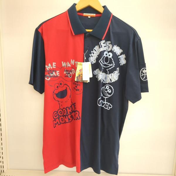 【美品】CASTELBAJAC×SESAMESTREET カステルバジャック セサミストリート ゴルフポロシャツ 50サイズ ◆2007拍卖