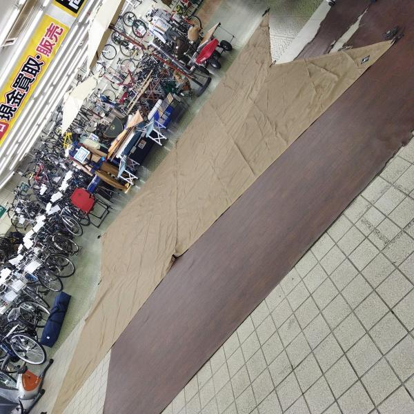 ZANE ARTS GEU TP-003 530x490cm ペグ1本欠品 ゲウ ウイングタープ タープ キャンプ ゼインアーツ ◆2007拍卖