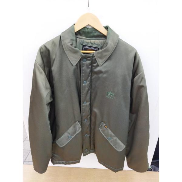 ALPHA INDUSTRIES アルファインダストリーズ デッキジャケット ミリタリー 40サイズ ※色焼け・汚れ有 ◆2007拍卖