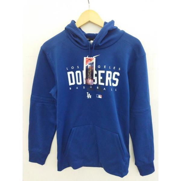 【未使用タグ付き】NIKE ナイキ NAC3-47X-LD-8WJ プルオーバーパーカ DODGERS ロサンゼルス・ドジャース ◆2007拍卖