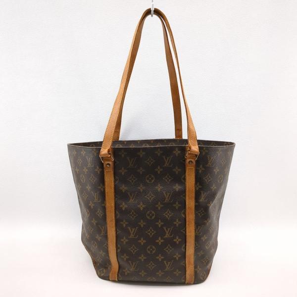 ルイヴィトン ショルダートートバッグ M51108 サックショッピング ブラウン モノグラム N00957 LOUIS VUITTON ◆2006拍卖