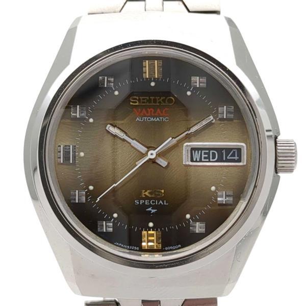 キングセイコー KSバナックスペシャル 5256-6000 自動巻 カットガラス アンティーク 腕時計 稼働品 中古 ◆2008拍卖
