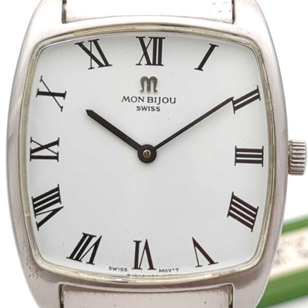 オリエント モンビジュ 180105 手巻き タグ付 メンズ アンティーク 腕時計 稼働品 中古 ORIENT ◆2008拍卖
