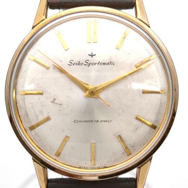 セイコー スポーツマチック 自動巻き 19石 15017 メンズ 腕時計 アンティーク SEIKO sportmatic 中古 ◆2008拍卖
