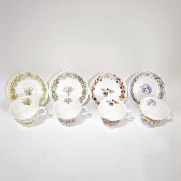 ロイヤルドルトン カップ&ソーサー ブランブリーヘッジ 四季 ROYAL DOULTON 中古 ◆2015拍卖