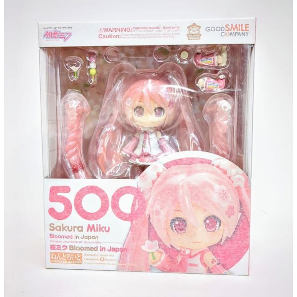 ねんどろいど500 桜ミク Bloomed in Japan 初音ミク桜ミク Bloomed in Japan 未開封 ◆2010拍卖
