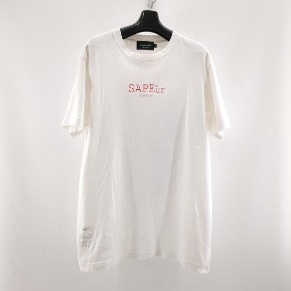 アエレガンスサプール Tシャツ SIZE L ホワイト メンズ 古着 A Elegantes SAPEur 中古 ◆2015拍卖