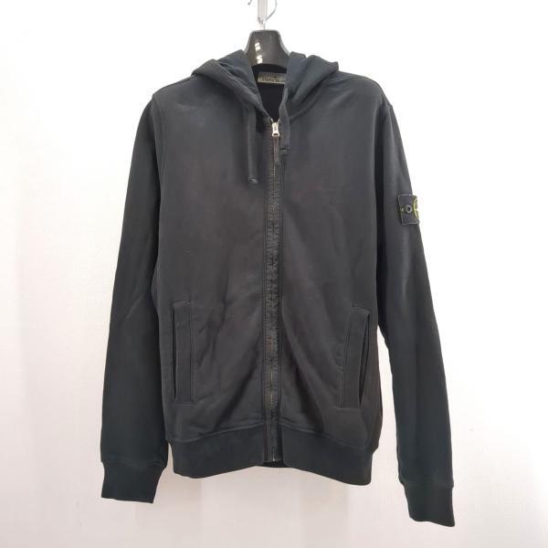 ストーンアイランド ジップアップパーカー SIZE S ブラック 811563520 V0029 メンズ 古着 STONE ISLAND 中古 ◆2015拍卖