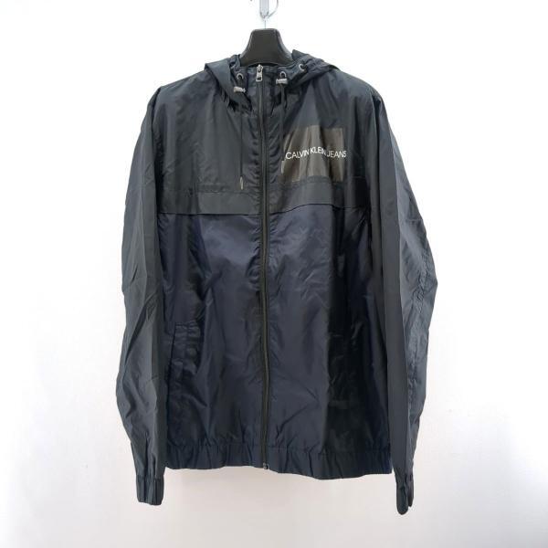 カルヴァンクラインジーンズ ナイロンジャケット SIZE M ブラック メンズ 古着 Calvin Klein Jeans 中古 ◆2015拍卖
