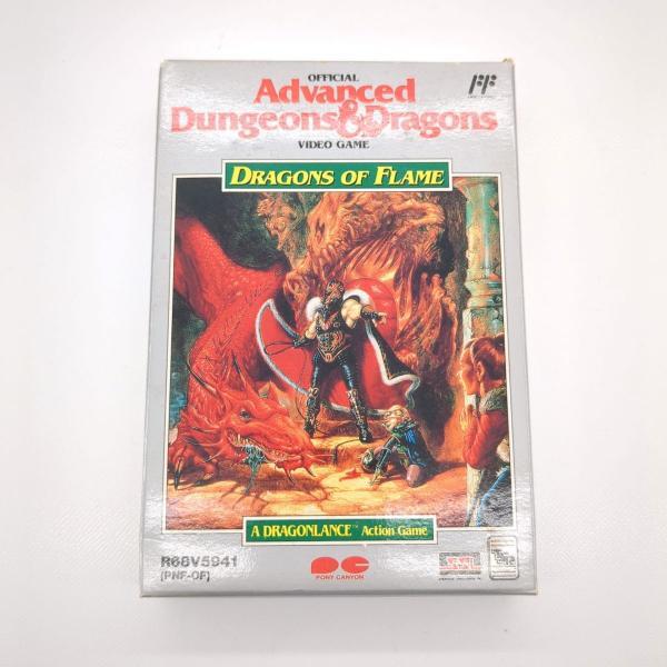 ファミコン ドラゴンオブフレイム AD&D ポニーキャニオン FC 任天堂 箱説付 中古 ◆2015拍卖