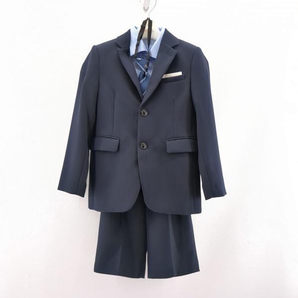 ワルツ バイ ビームス デザイン セットアップスーツ SIZE 130 ブラック キッズ 古着 waltz by BEAMS DESIGH 中古 ◆2015拍卖