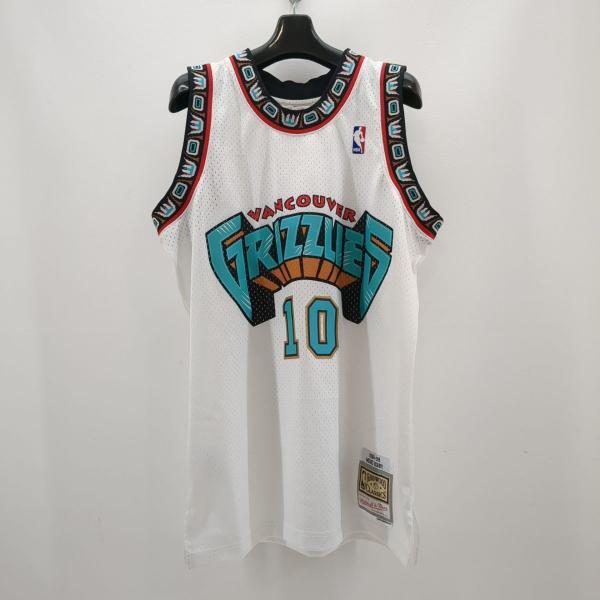 ミッチェルアンドネス ユニフォーム sizeL バンクーバー グリズリーズ マイク ビビー ホワイト メンズ 古着 中古 ◆2015拍卖