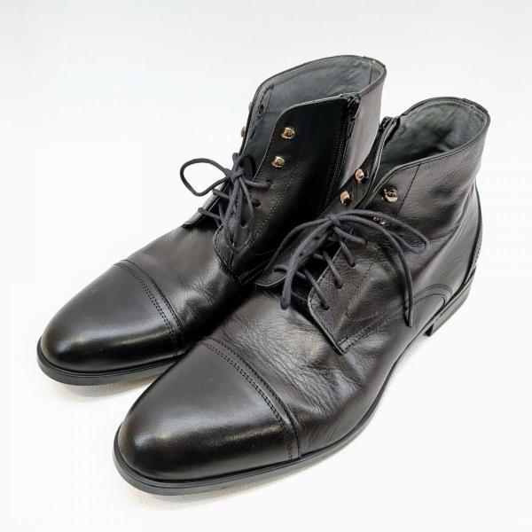 ファビアーノ・リッチ ブーツ size 42 ブラック メンズ RFR FABIANO RICCI 中古 ◆2015拍卖