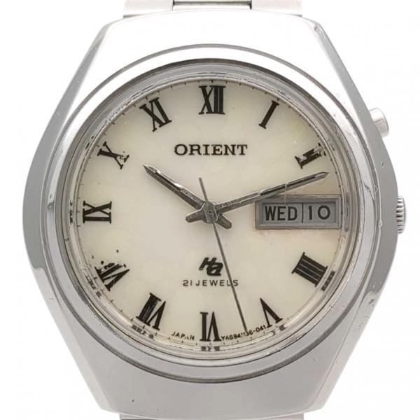 オリエント ハイエース ローマンデイデイト H469113-6A 自動巻 メンズ アンティーク 腕時計 稼働品 中古 ◆2008拍卖