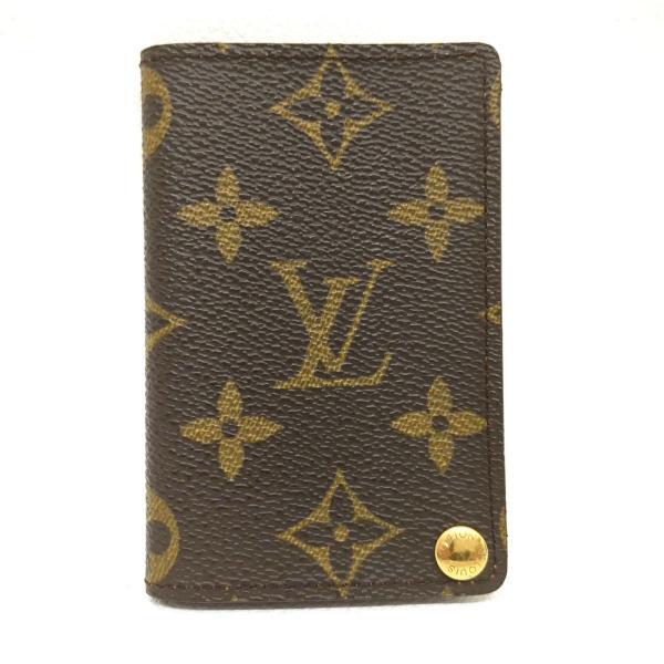 ルイヴィトン カードケース ポルトカルト・クレディ・プレッシオン モノグラム M60937 LOUIS VUITTON 中古 ◆2008拍卖