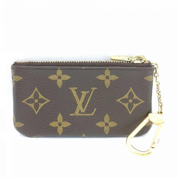 ルイヴィトン コインケース ポシェットクレ モノグラム M62650 キーリング キーチェーン LOUIS VUITTON 中古 ◆2008拍卖