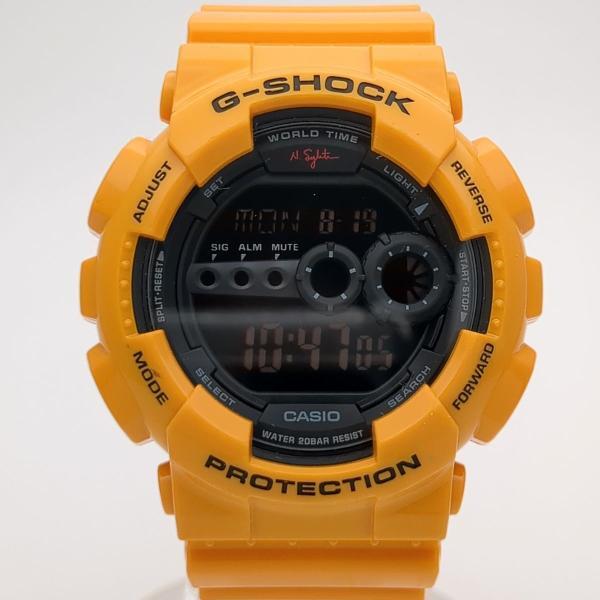 カシオ ジーショック GD-100NS 腕時計 クォーツ ナイジェル シルベスター コラボモデル デジタル G-SHOCK CASIO ◆2006拍卖