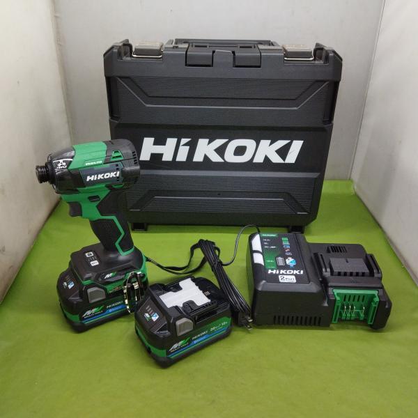 ※未使用品 HiKOKI WH36DD 2XHLSZ コードレスインパクトドライバ 充電器・充電池×2・ケース付 ◆2012拍卖