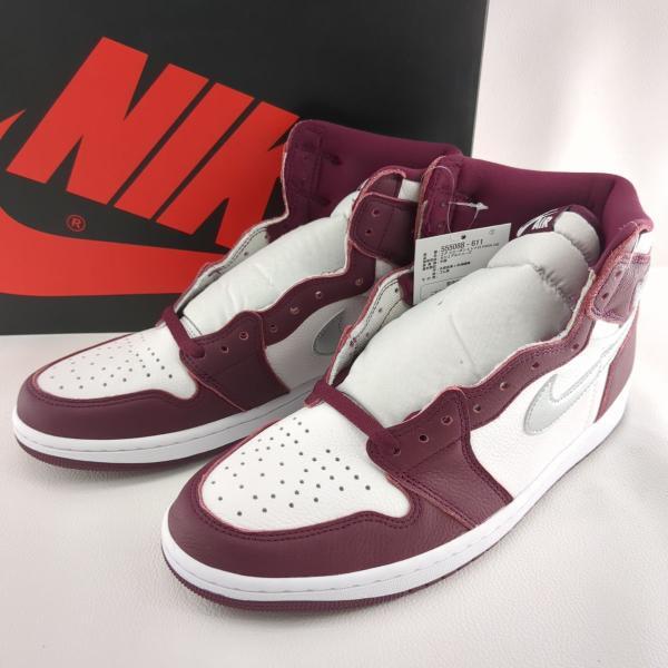 ナイキ スニーカー 28.5cm エアージョーダン ボルドー ホワイト メンズ 555088 611 NIKE 古着 中古 ◆2009拍卖
